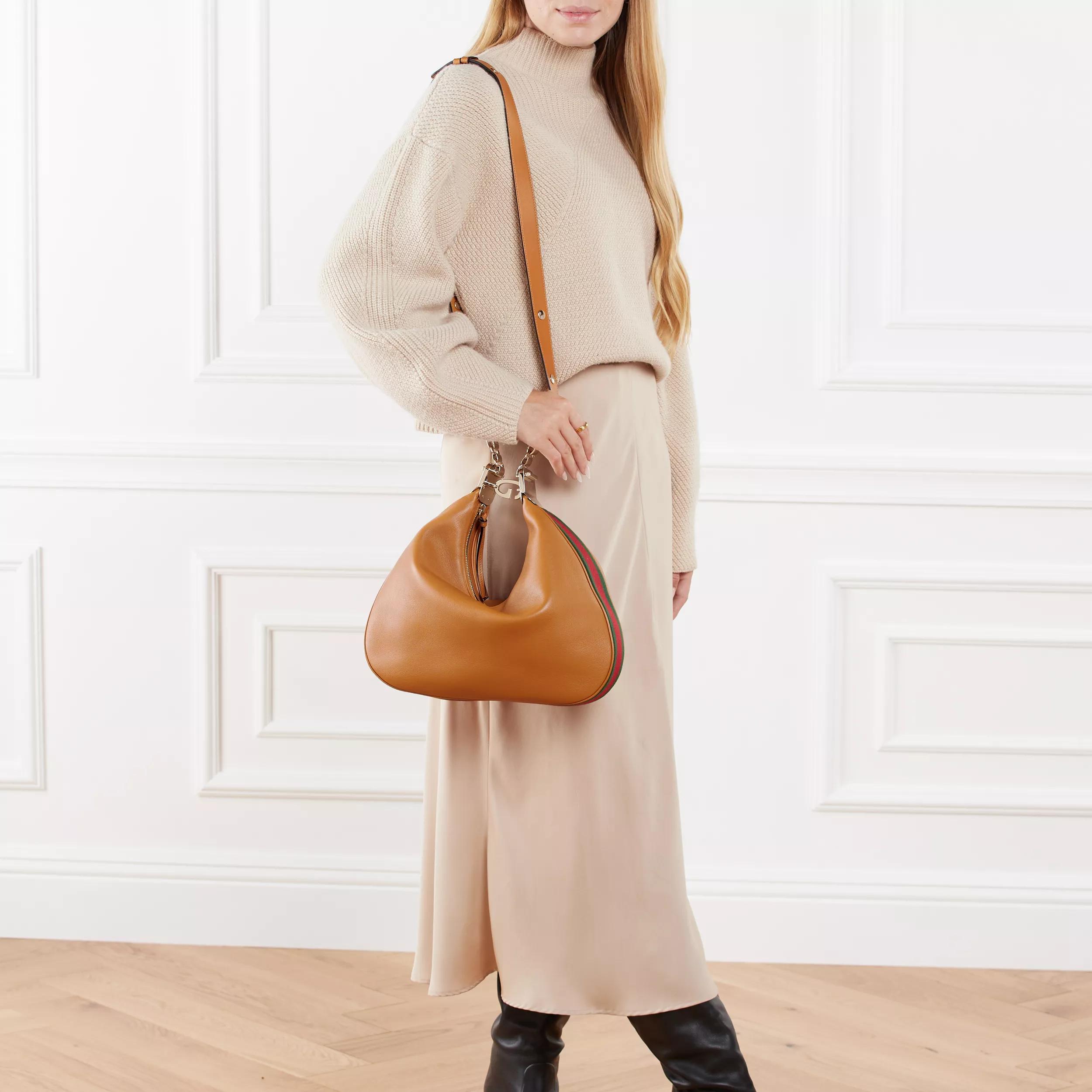 Gucci Crossbody bags Attache Medium Shoulder Bag in oranje