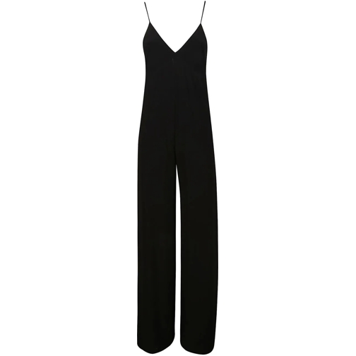 Norma Kamali  Slip Jumpsuit Black schwarz