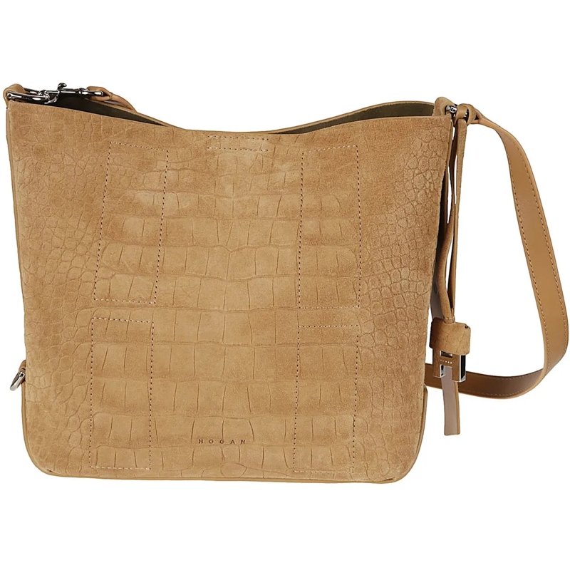 Hogan Tote Small H01r Hobo Bag Brown braun