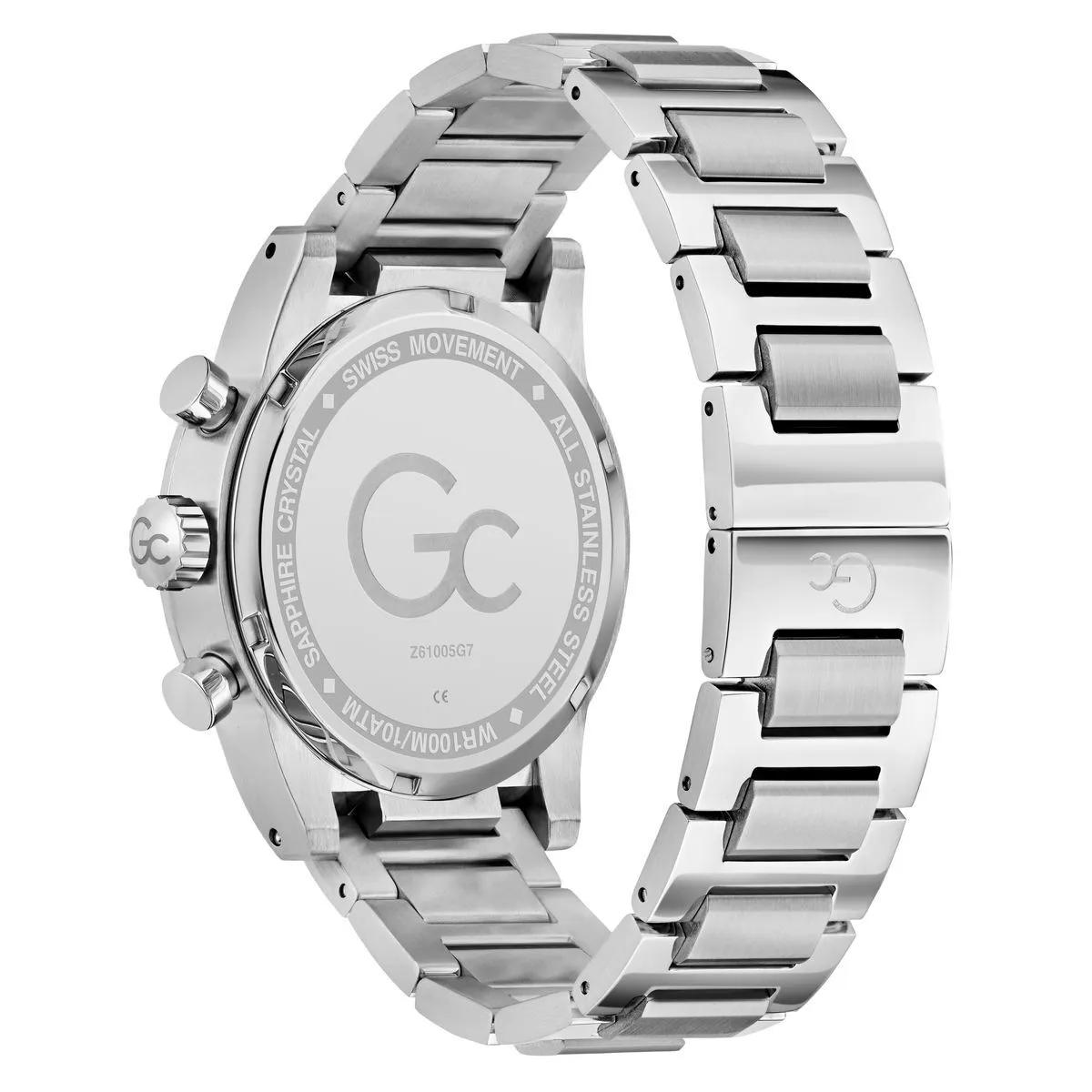 Thumbnail - GC Uhren - Quarz-Chronographenuhr Gc Gallant - Gr. unisize - in Silber - für Damen