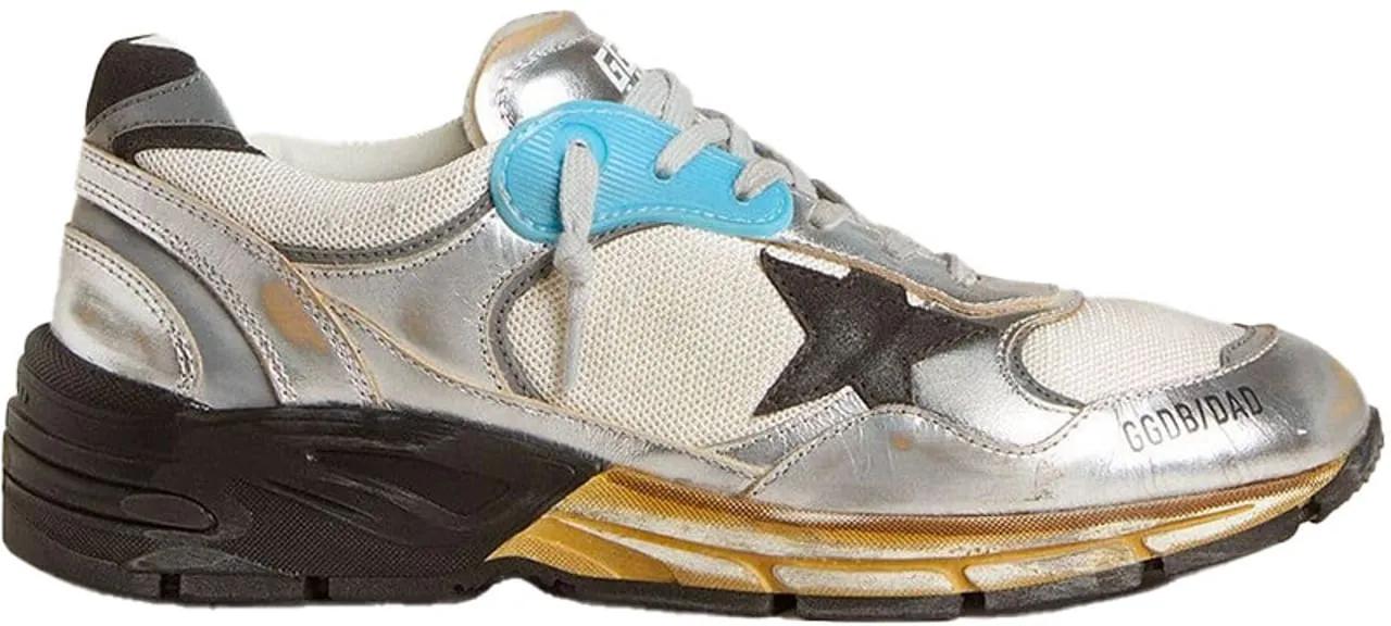 Golden Goose Low-Top Sneaker - Heren Running Dad Sneaker Grijs - Gr. 42 (EU) - in Grau - für Herren