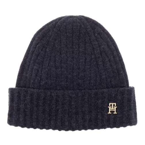 Tommy Hilfiger Tommy Modern Fluffy Beanie Space Blue Berretto