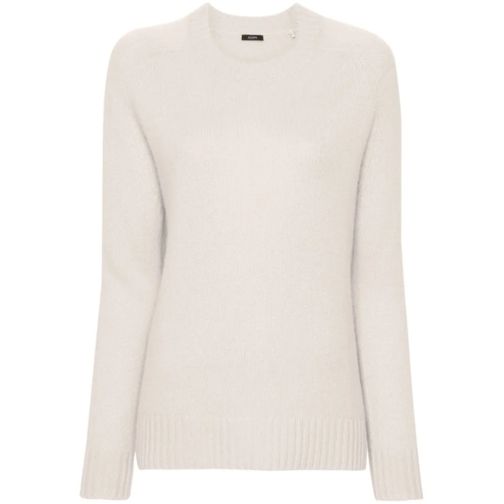 Joseph Pullover Crew-Neck Cashmere Knitwear Jumper Neutrals