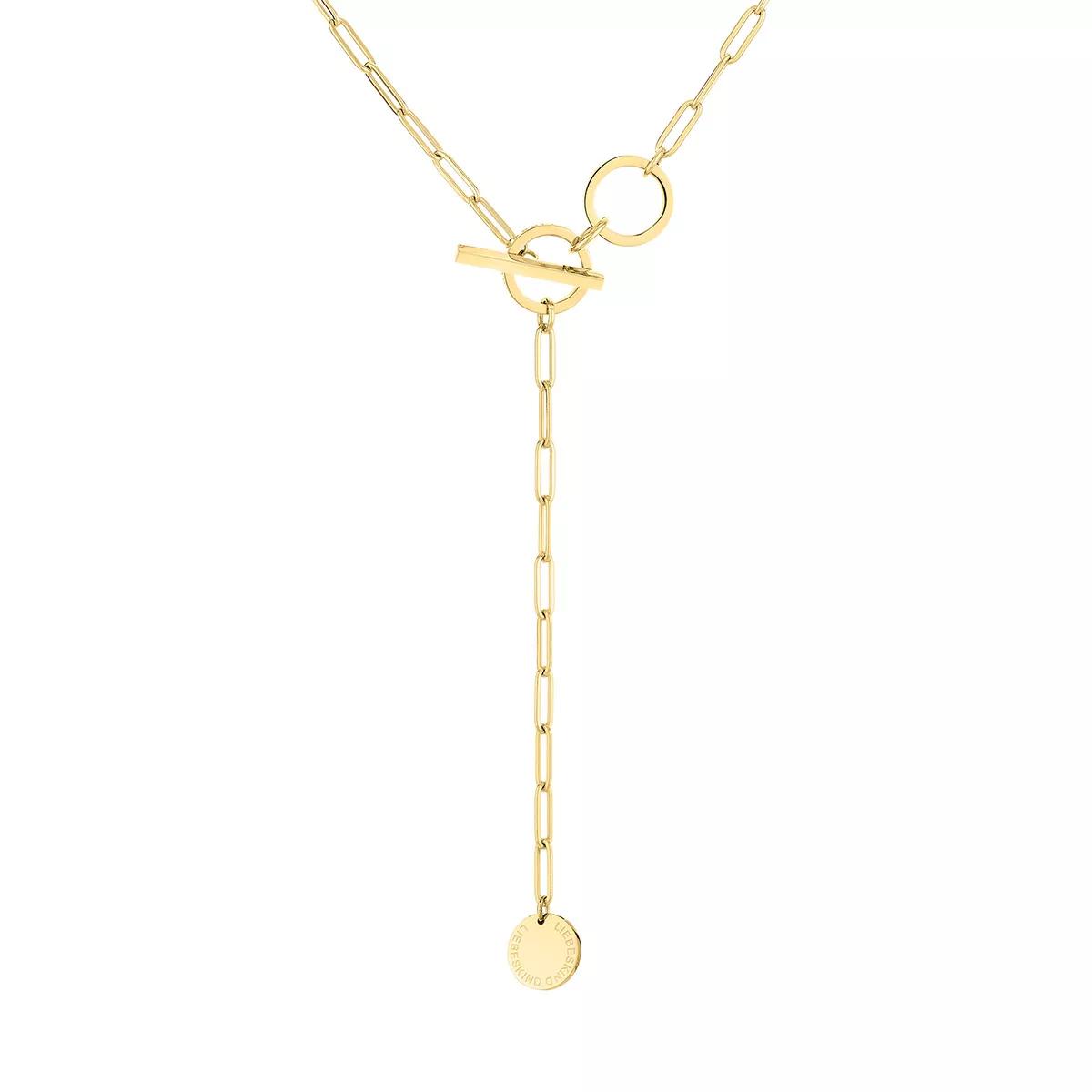 Liebeskind Berlin Halskette - Necklace - Gr. unisize - in Gold - für Damen