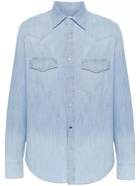 Jacob Cohen - Denim Shirt - Größe S - blue