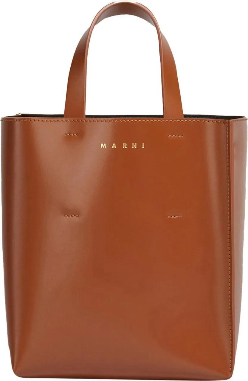 Marni Bags. Brown schwarz Fourre tout