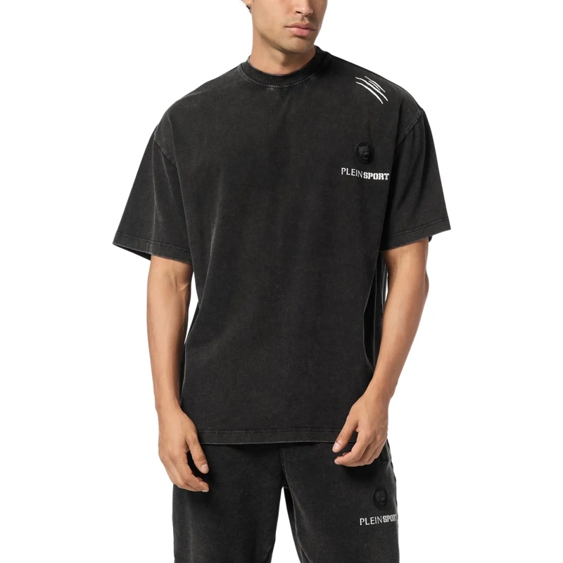 Plein Sport T-Shirt T-Shirt Rundhalsausschnitt schwarz(Image 3)