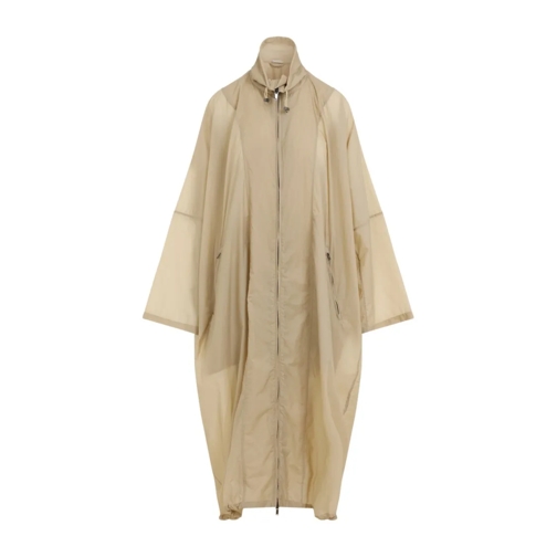 The Row Beige Silva Coat Neutrals Übergangsmäntel