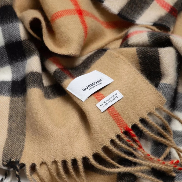 Large burberry clearance scarf