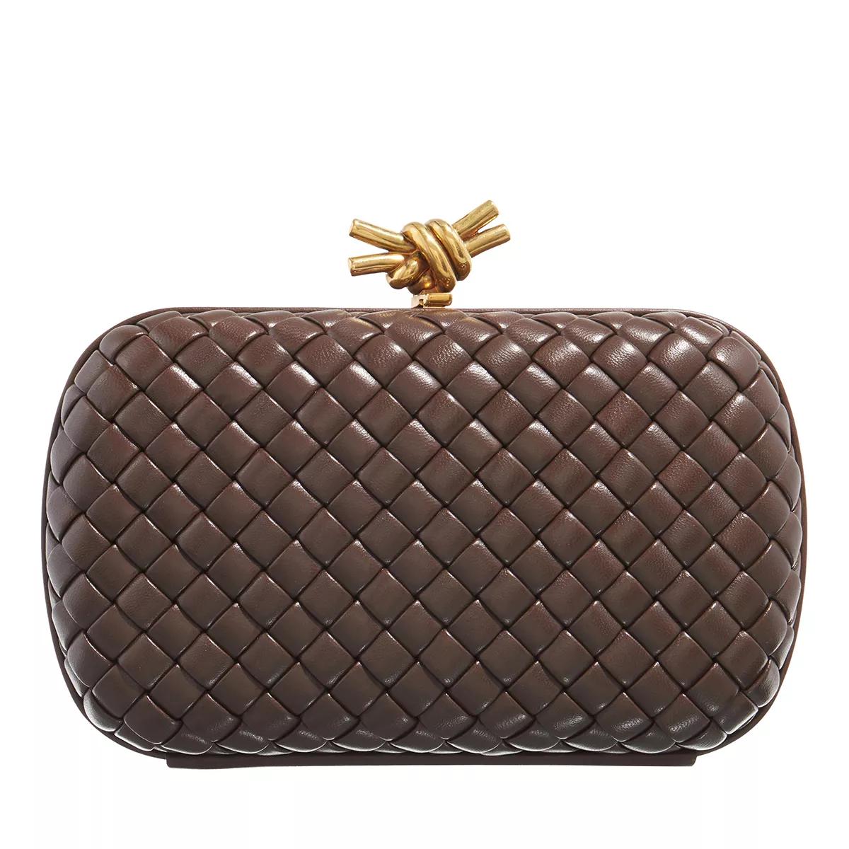 Bottega Veneta Clutches - Knot Minaudiere Clutch - Gr. unisize - in Braun - für Damen