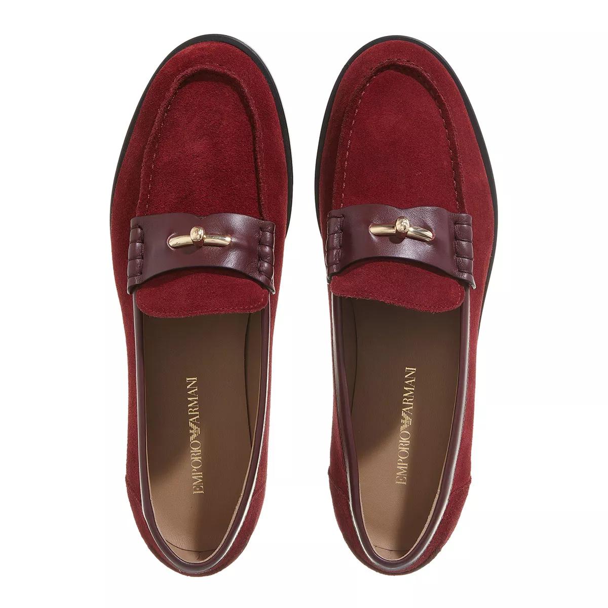 Emporio Armani Loafer Bordeaux Loafer