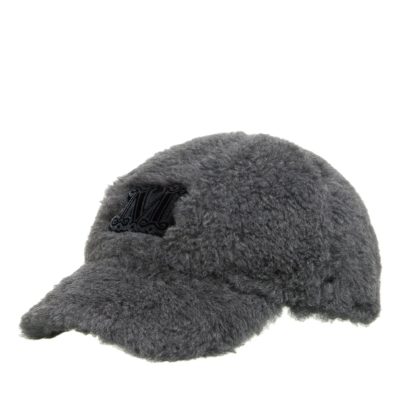 Max Mara Baseballkappe Edit2 Grigio Scuro