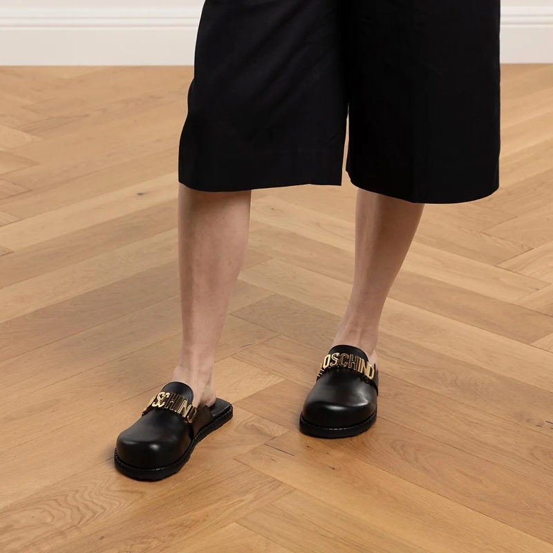 Moschino Mules Sporty Sandals Nero(Image 2)