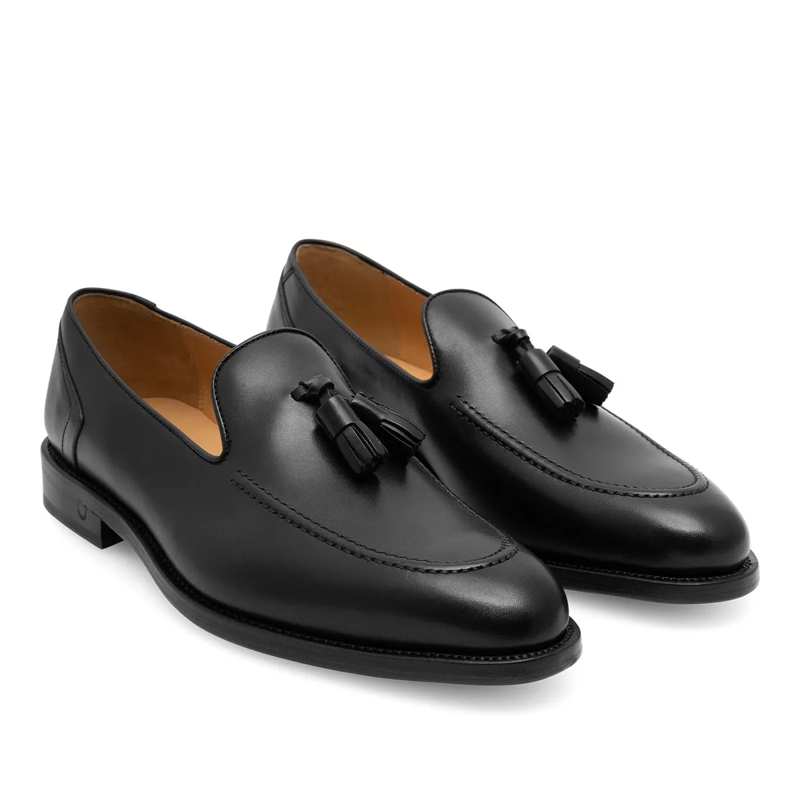 Henry Stevens Monkstraps Loafer Marshall TL schwarz(Image 2)