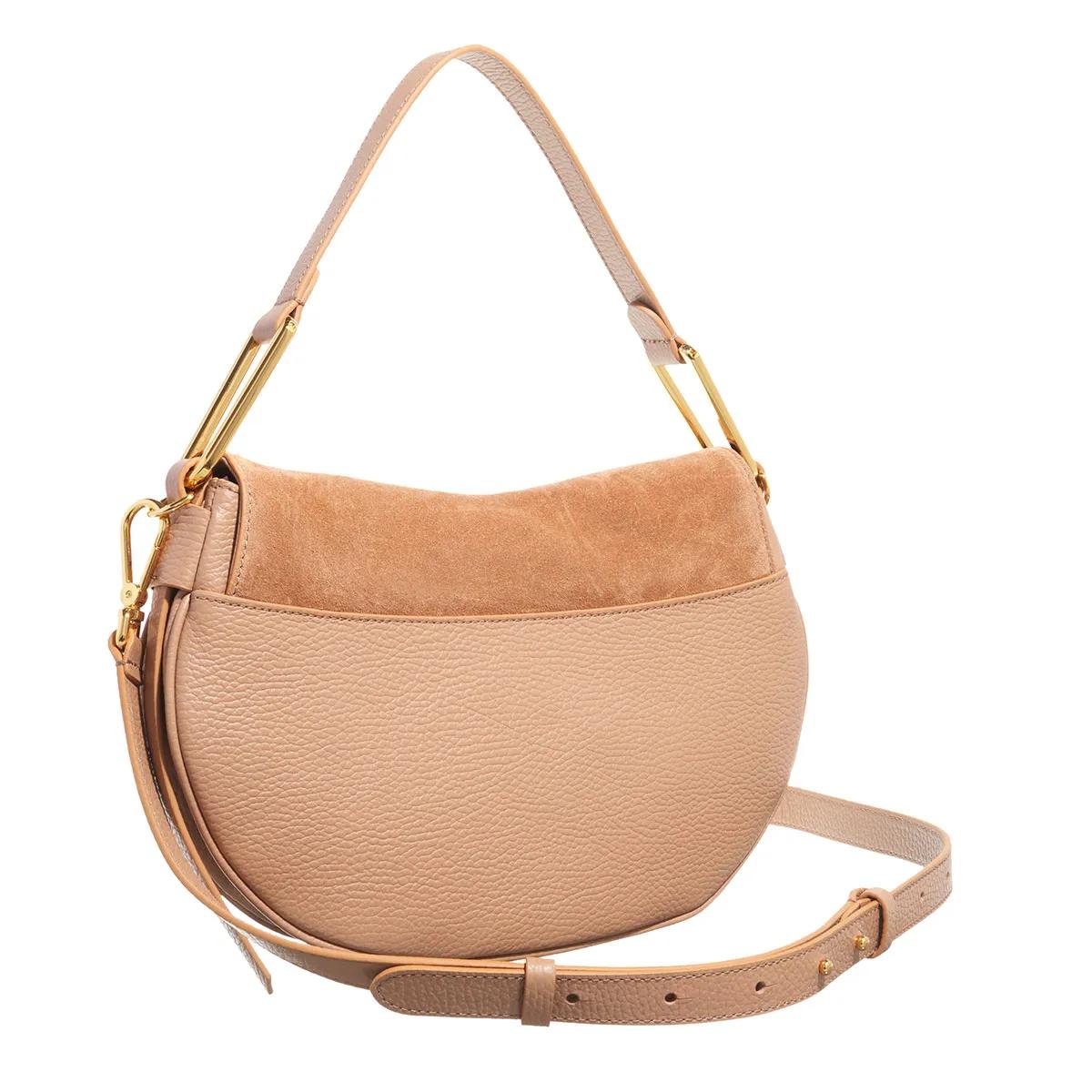Coccinelle Hobo bags magie Suede Bim in bruin