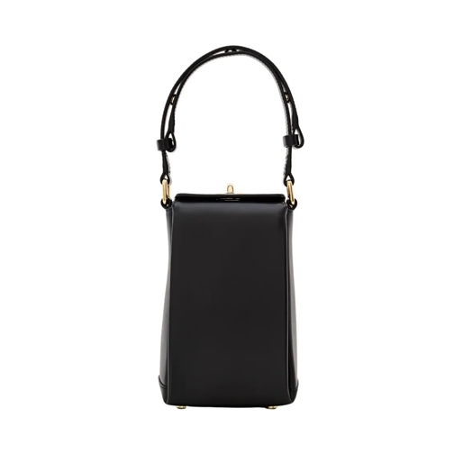 Plan C Sac à bandoulière Leather Handbag Black