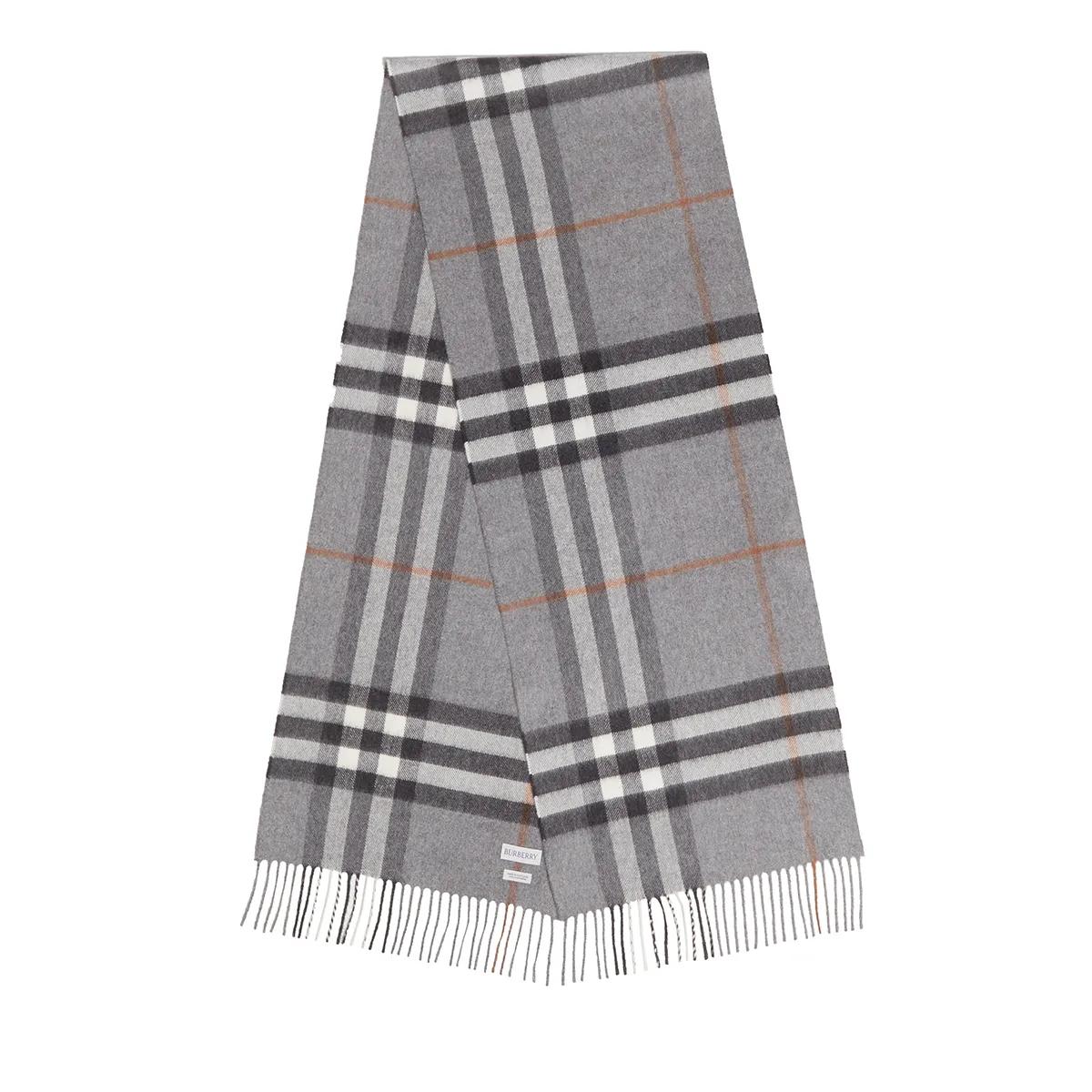 Burberry Tücher & Schals - Giant Checked Scarf - Gr. unisize - in Grau - für Damen