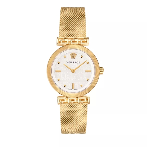 Versace Greca Motiv Watch Gold Montre habillée