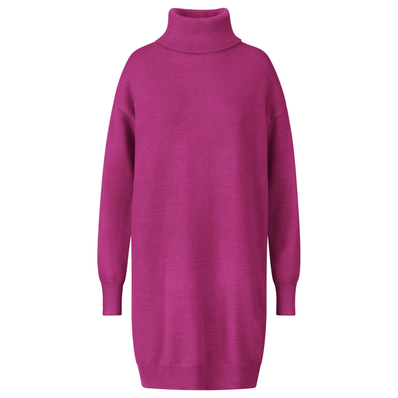 Apart Strickkleid Overside Strickkleid lila