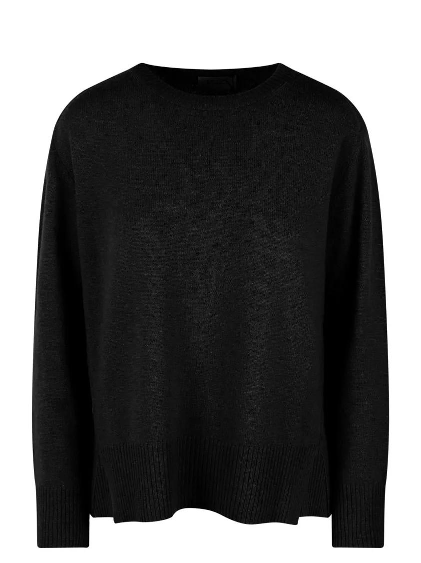 Be You - Be Sincere Roundneck Sweater - Größe L - schwarz