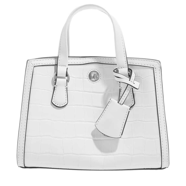 Small white sales michael kors purse