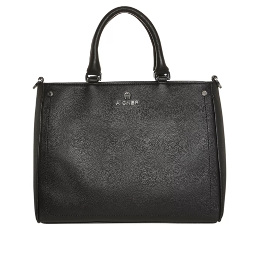 AIGNER Ava Handle Bag Black Sac d'affaires
