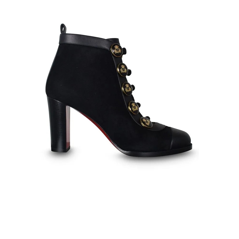 Christian Louboutin Laarzen Caval 85 Black