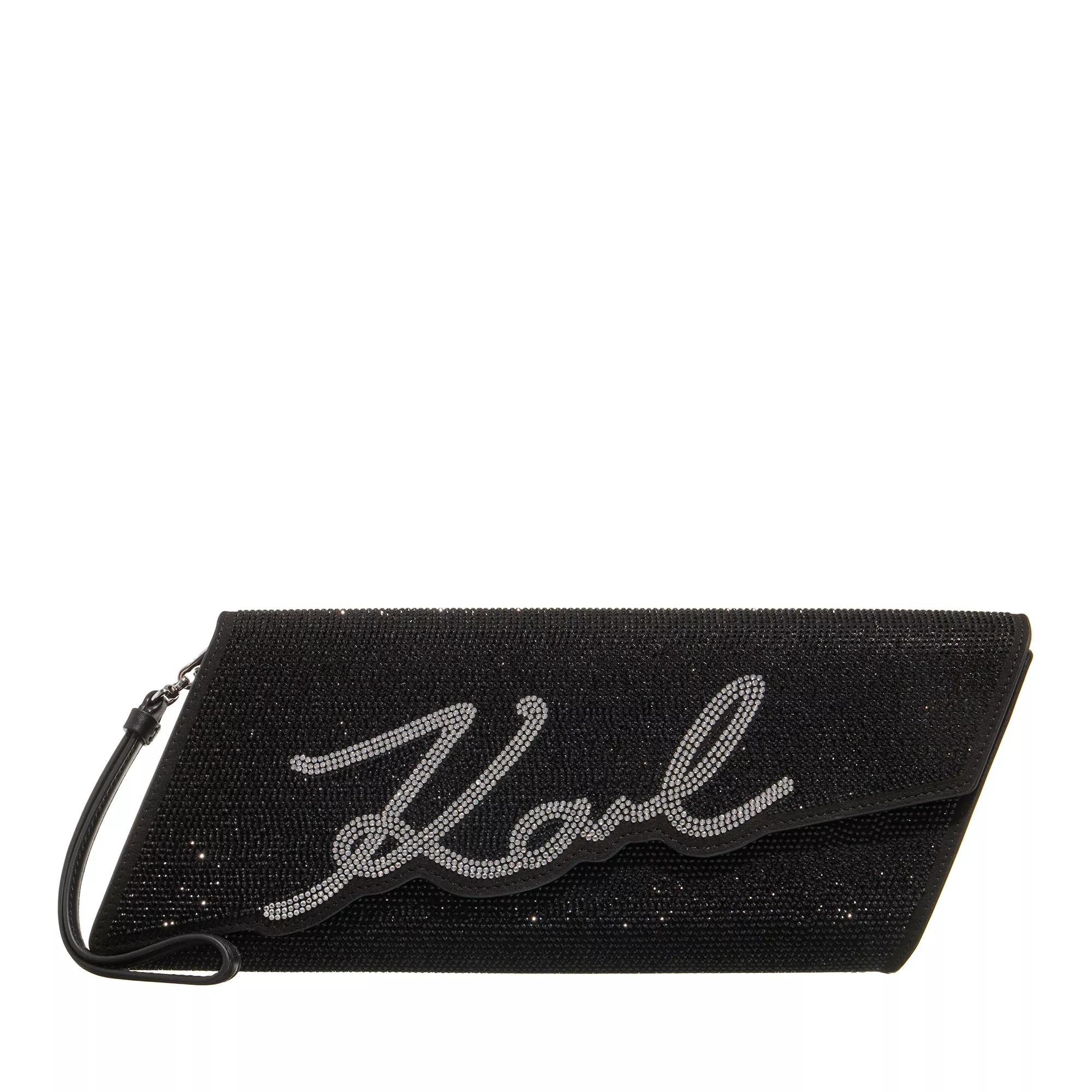 Karl Lagerfeld Clutches - K/ Evenig Signature Clutch - Gr. unisize - in Schwarz - für Damen