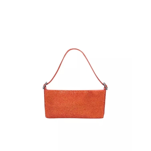 Benedetta Bruzziches Aluminum Mesh Bag Red Borsa a baguette