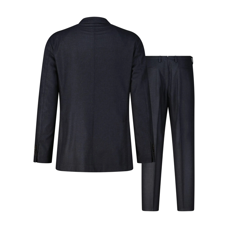 Boglioli Anzugkombination Zweiteiliger Anzug aus Woll-Mix blau(Image 2)