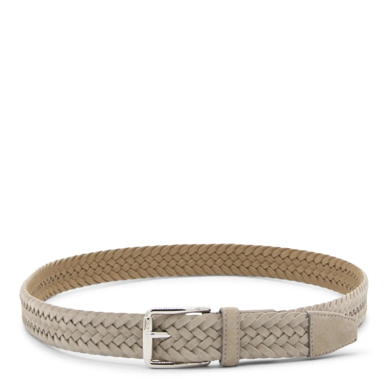 Tod's Gürtel Grey Leather Belt Grey
