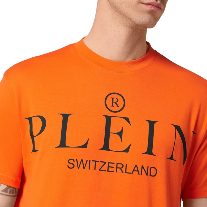 Philipp Plein T-Shirt T-Shirt Iconic Plein orange(Image 2)