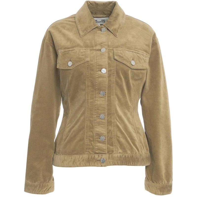 Baum Und Pferdgarten Veste de transition Corduroy jacket 'Billie' grün