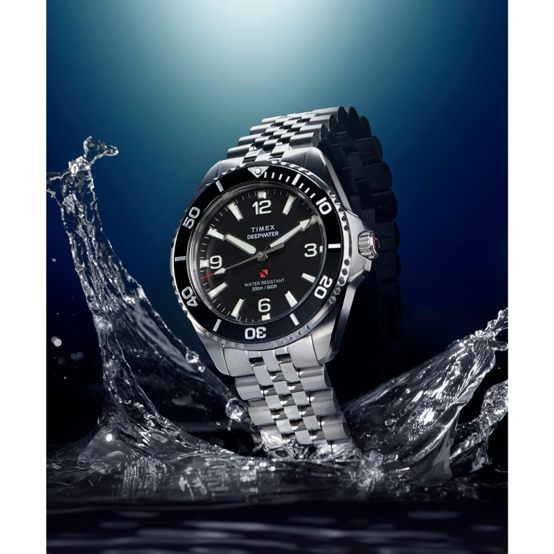 Timex Quarzuhr Quarz-Analoguhr Deepwater Arctic silber(Image 6)