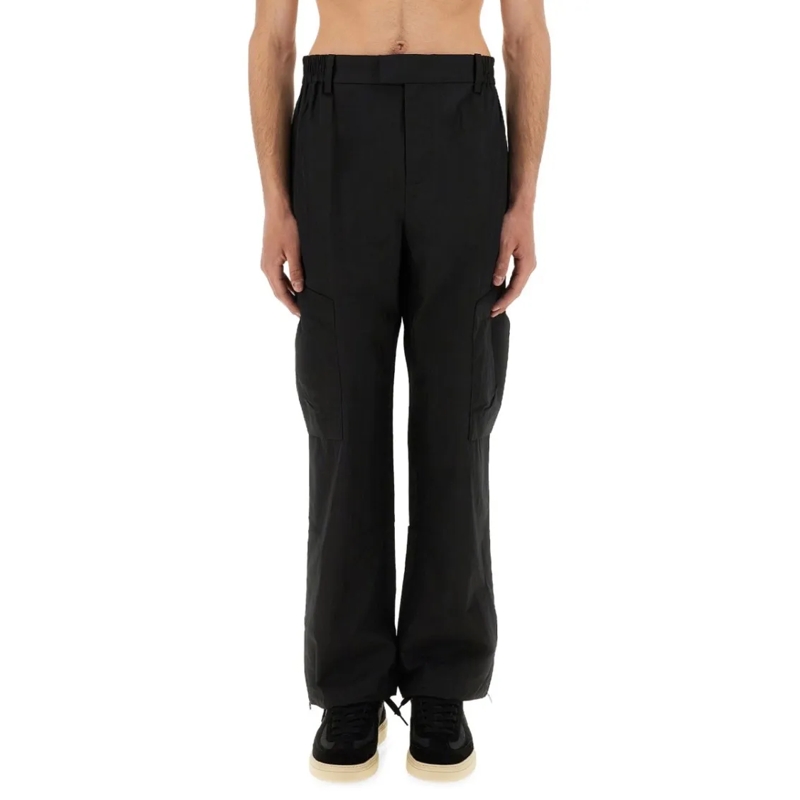 Represent Pantalon de costume Relaxed-Fit Cargo Tech Pants With Tapered Leg Black