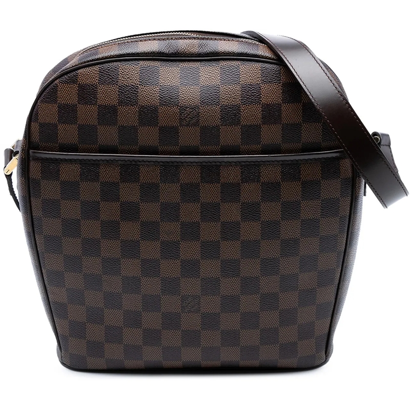 Louis Vuitton Sac à bandoulière Damier Ebene Ipanema GM braun