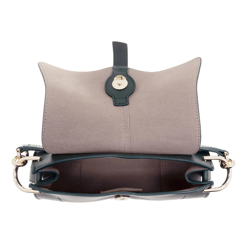 Furla Satchel Furla Flow Mini Top Handle Botanical Green(Image 6)