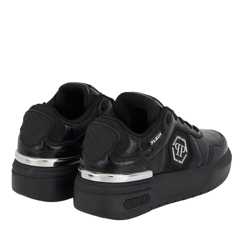 Philipp Plein Low-Top-Sneaker Low-Top Sneakers Sk8R Plein Cocco schwarz(Image 3)