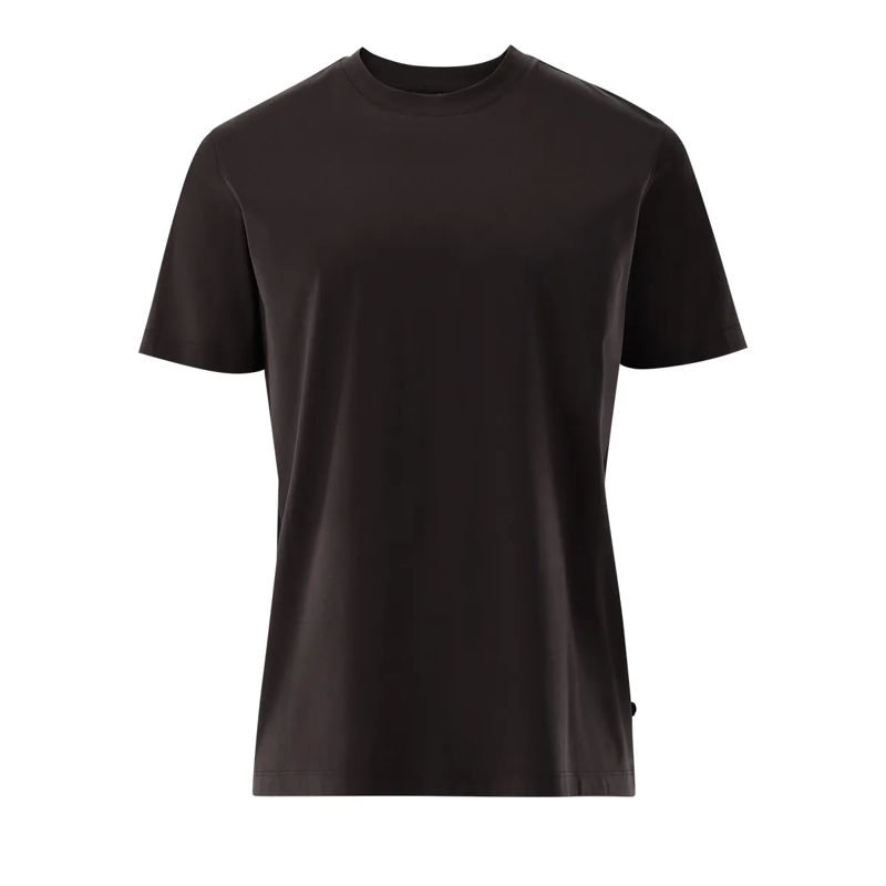 VAN LAACK T-Shirt T-Shirt Polo Uni braun