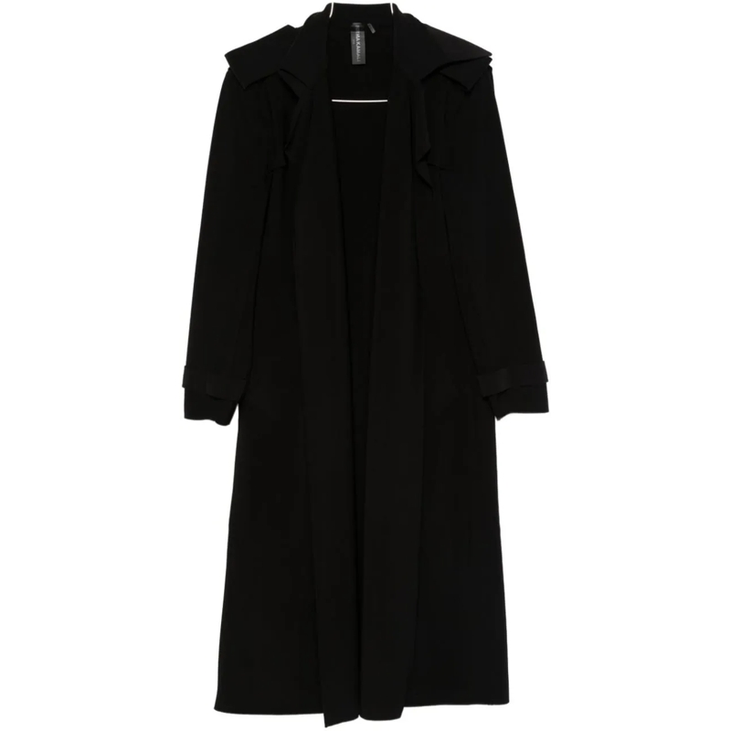 Norma Kamali Trenchcoat Coats Black schwarz