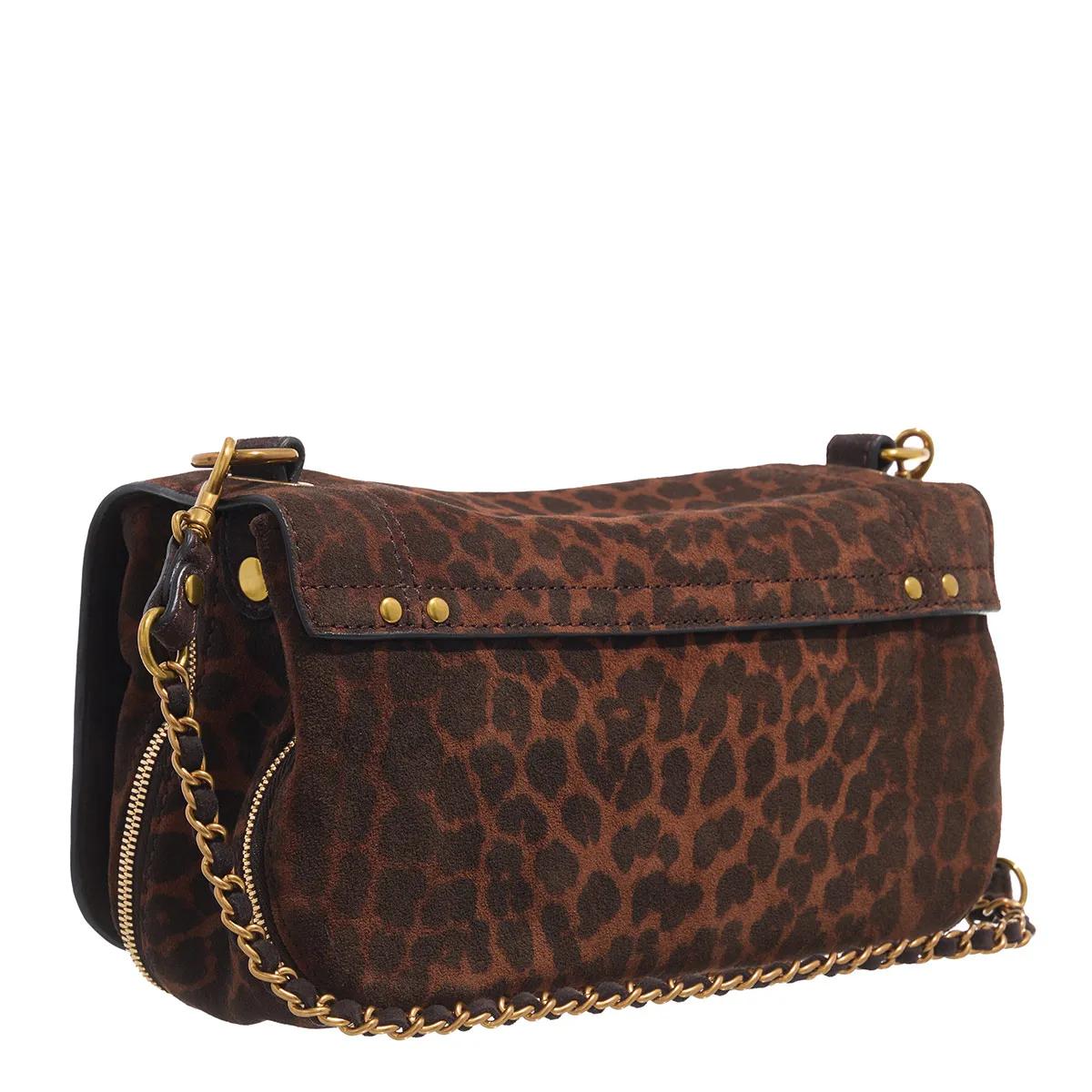 Jerome Dreyfuss Crossbody bags Bobi in luipaardprint
