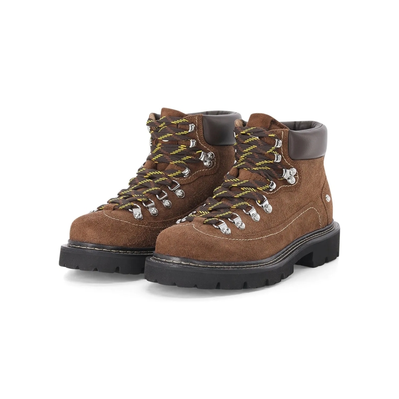 Dsquared2 Schnürstiefel Stiefel Canadian aus Wildleder braun