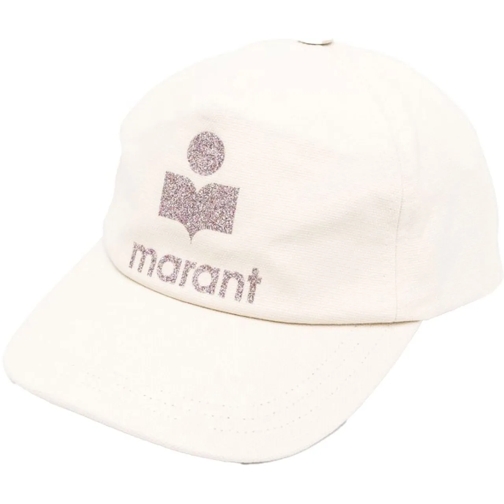 Isabel Marant Casquette Tyron Logo Baseball Cap weiß