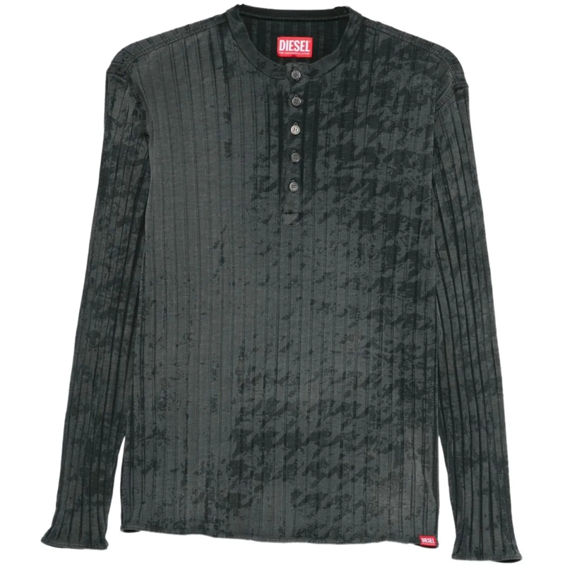 Diesel T-shirt T-Shirts And Polos Grey grau