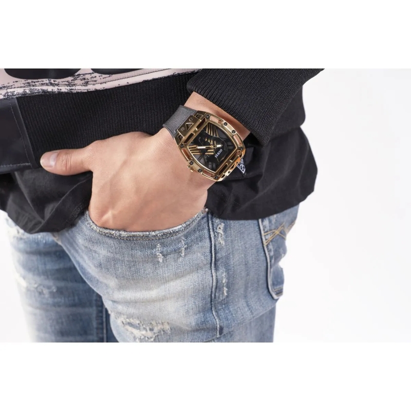 Guess Quarzuhr Quarz-Analoguhr Legend gold(Image 3)