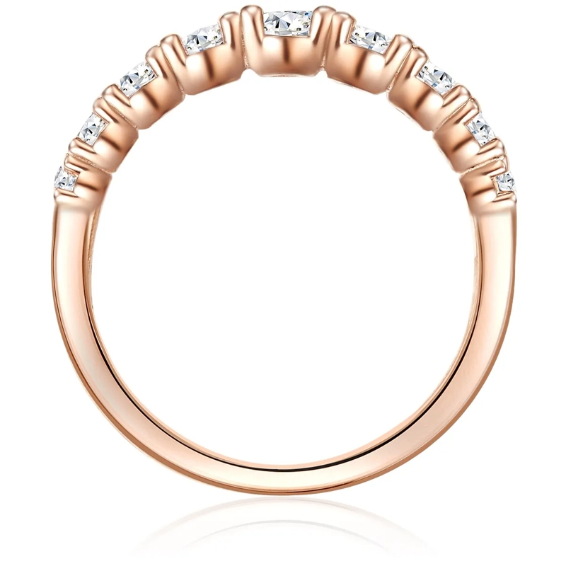 Trilani Ring Sterling Silber Ring Zirkonia rosegold(Image 3)
