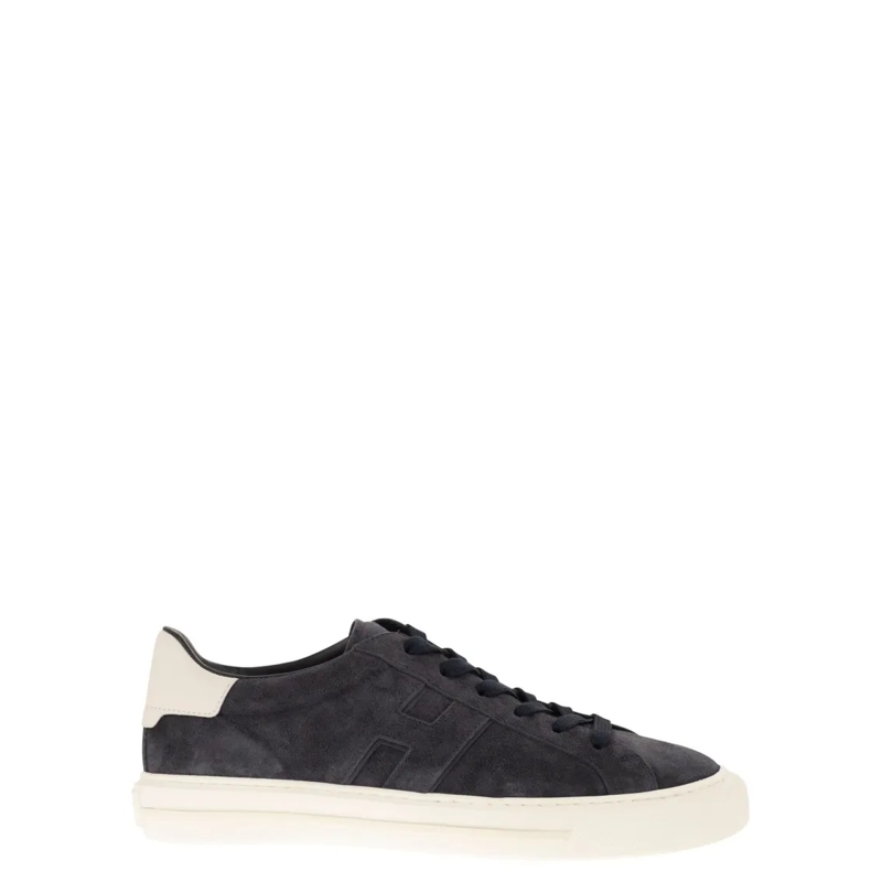 Hogan Lage-top sneaker Rebel Black Suede Trainers Neutrals