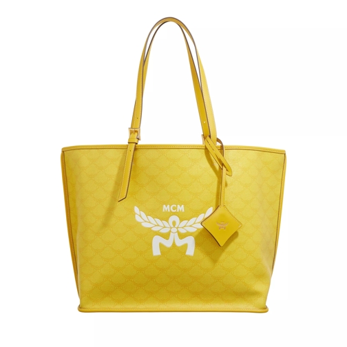 MCM Himmel Lts Shopper Med Y9 Lemon Gold Sac à provisions