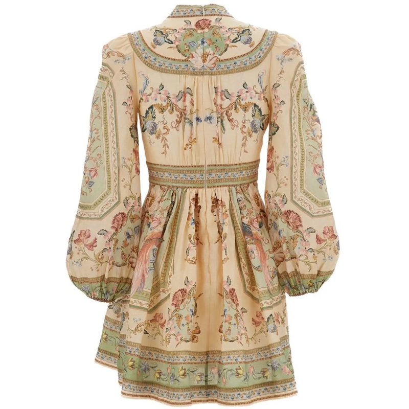 Zimmermann Minikleid Dresses Green mehrfarbig(Image 2)