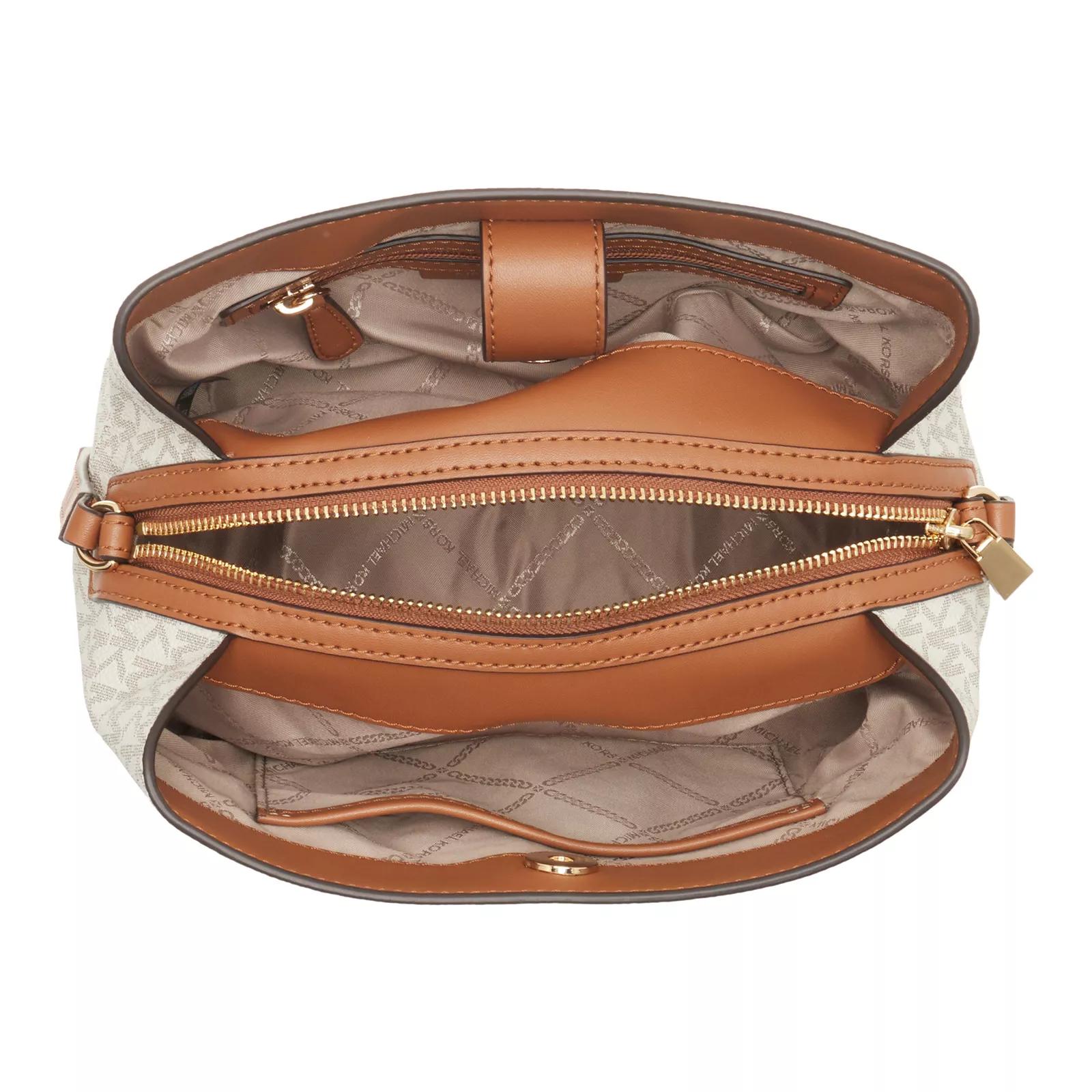 Michael kors selby sale crossgrain leather messenger